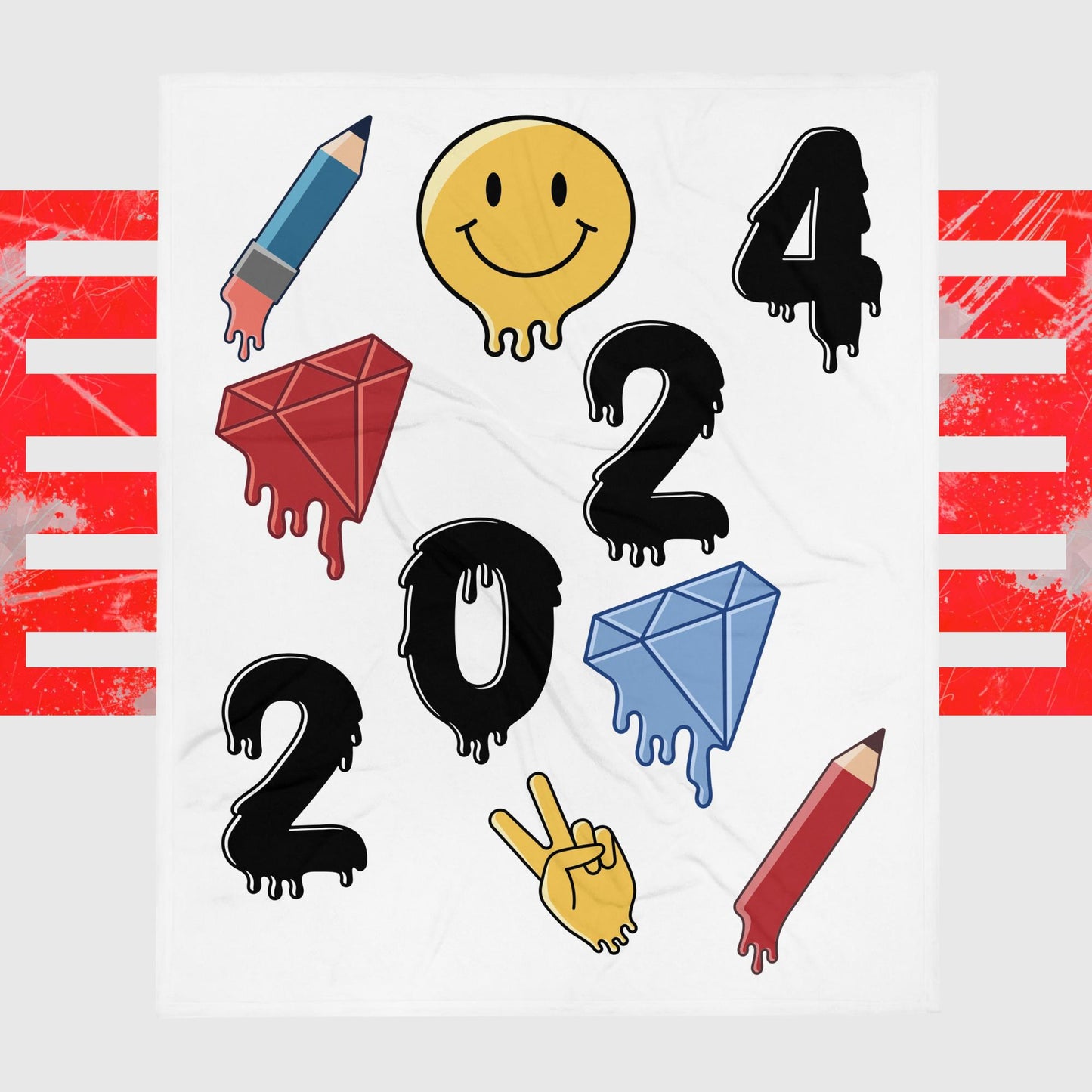 2024 Throw Blanket