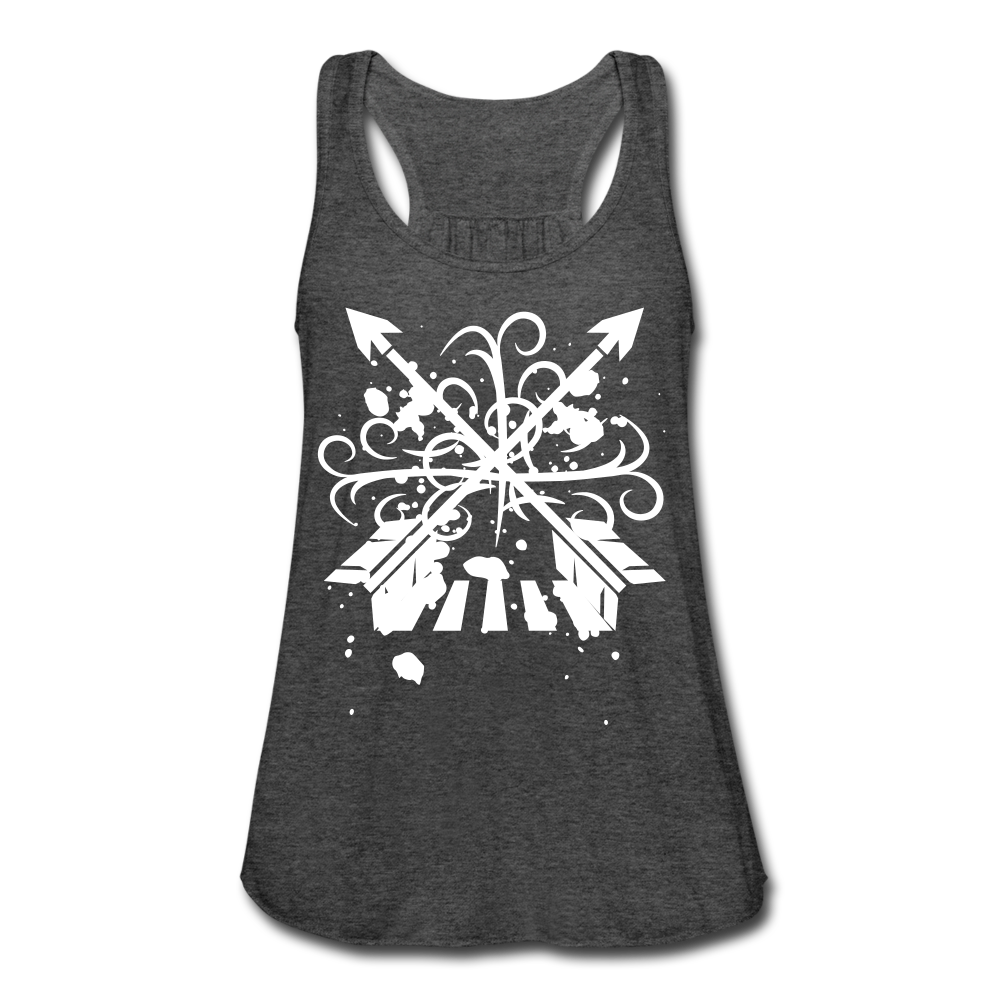 Women's Infinite Flowy Tank Top - deep heather