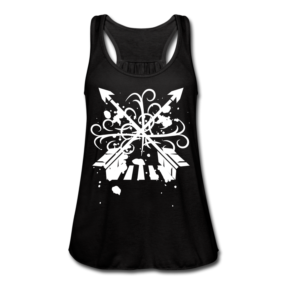 Women's Infinite Flowy Tank Top - black