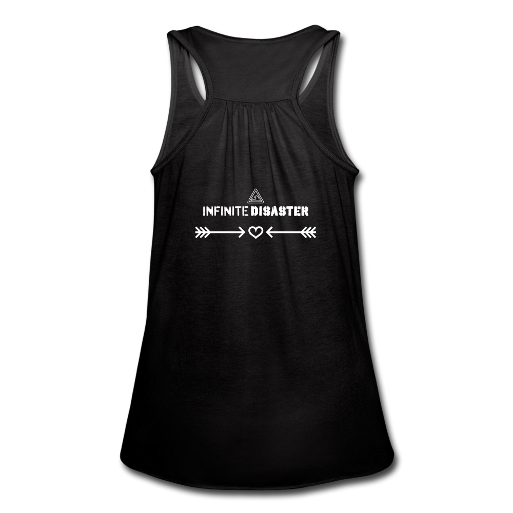 Women's Infinite Flowy Tank Top - black