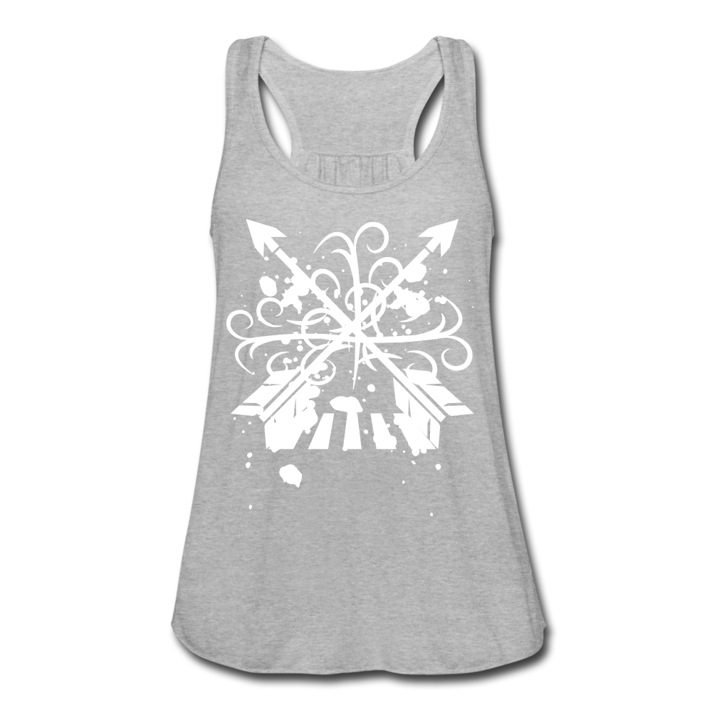 Women's Infinite Flowy Tank Top - heather gray