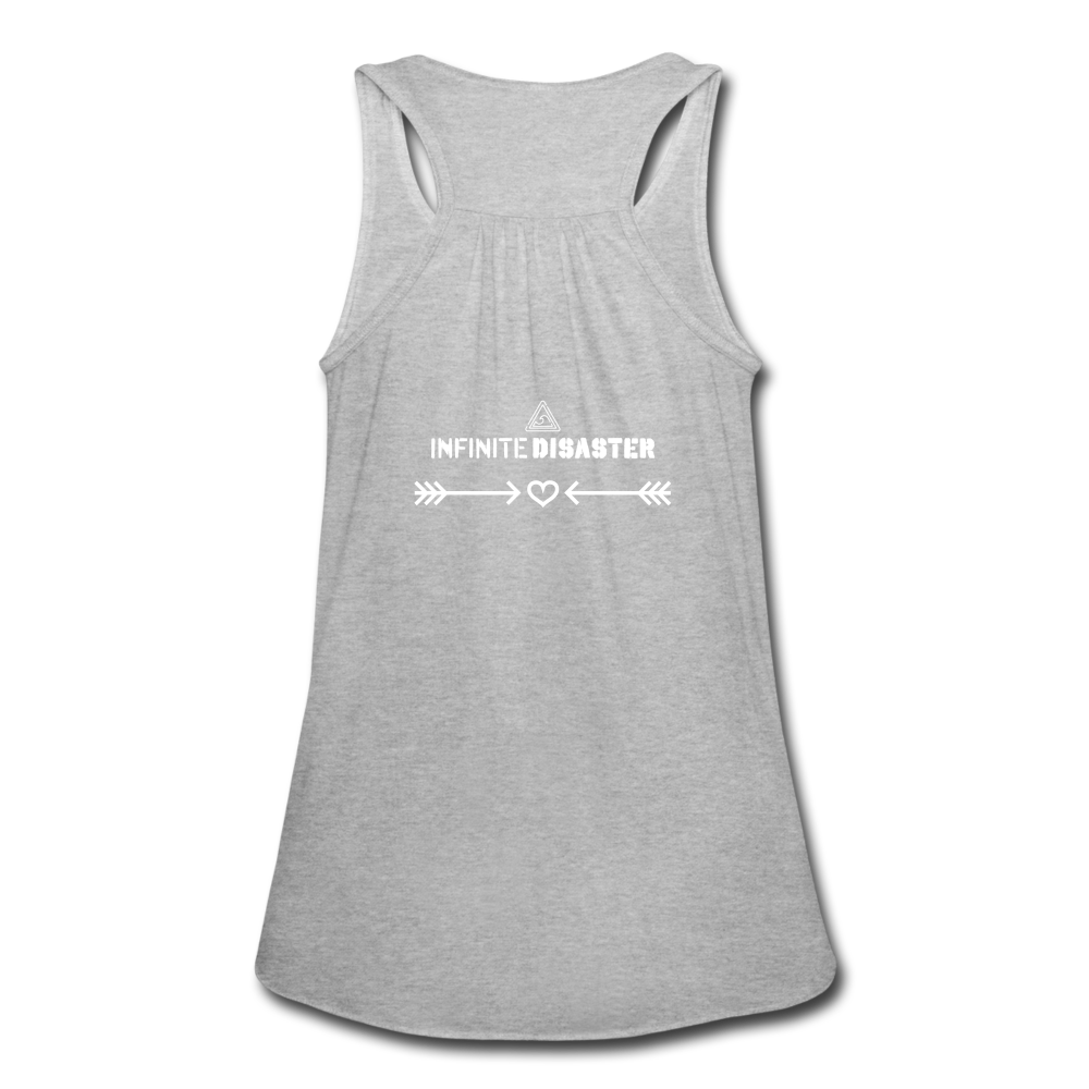 Women's Infinite Flowy Tank Top - heather gray