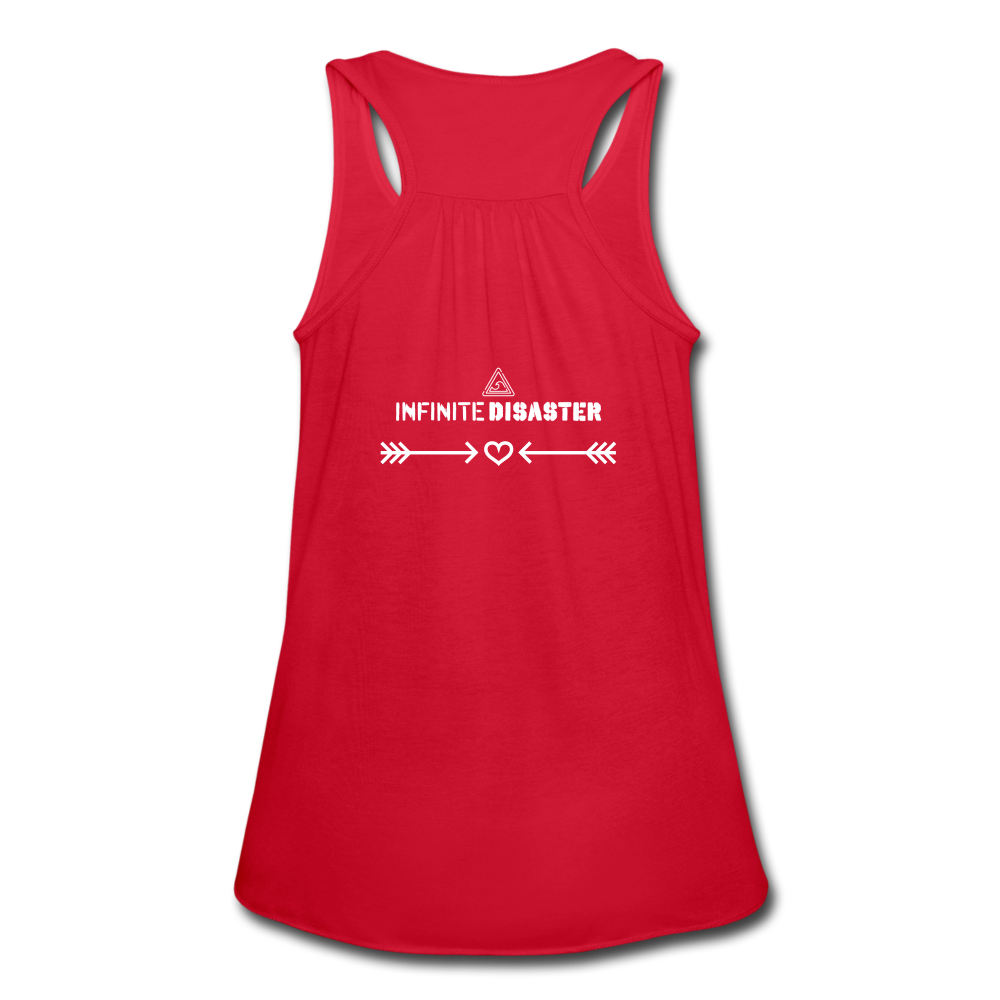 Women's Infinite Flowy Tank Top - red