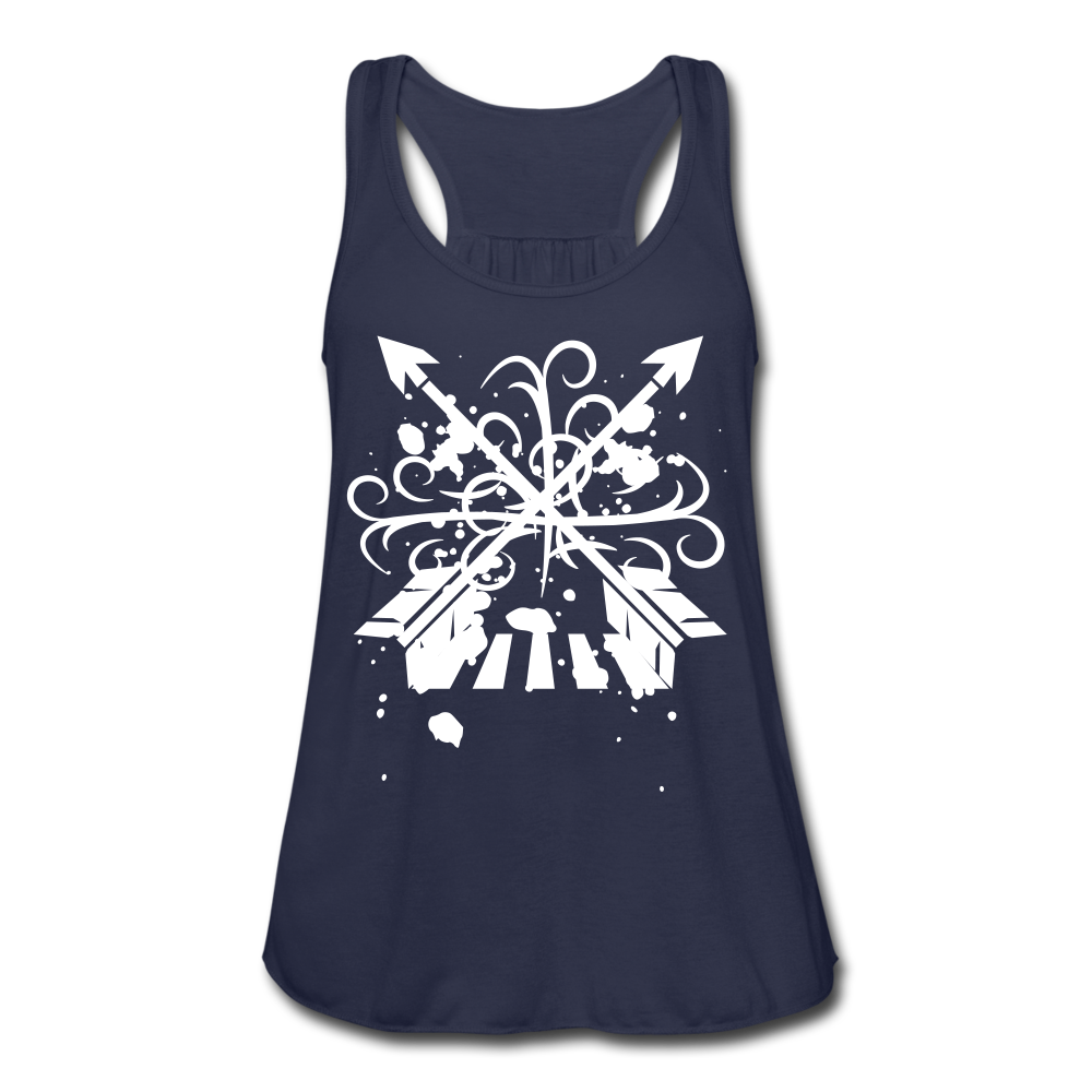 Women's Infinite Flowy Tank Top - navy