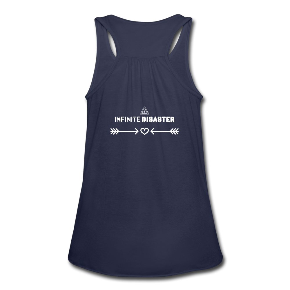 Women's Infinite Flowy Tank Top - navy