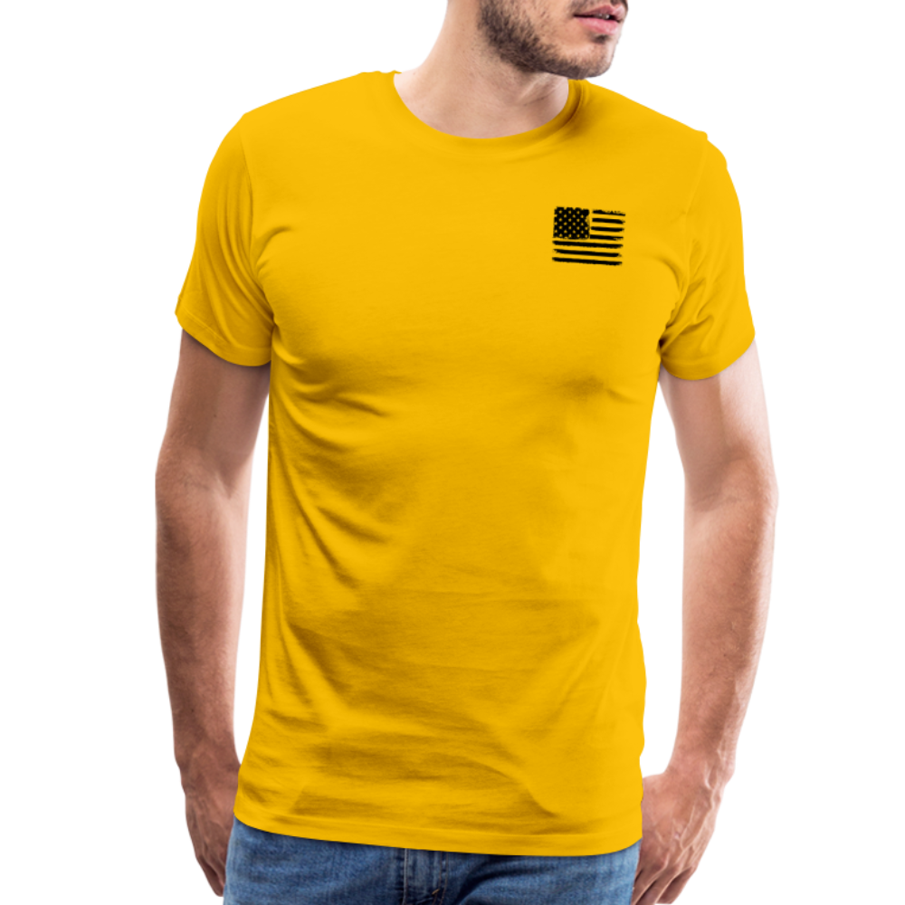 Men's Disaster Shirt - sun yellow