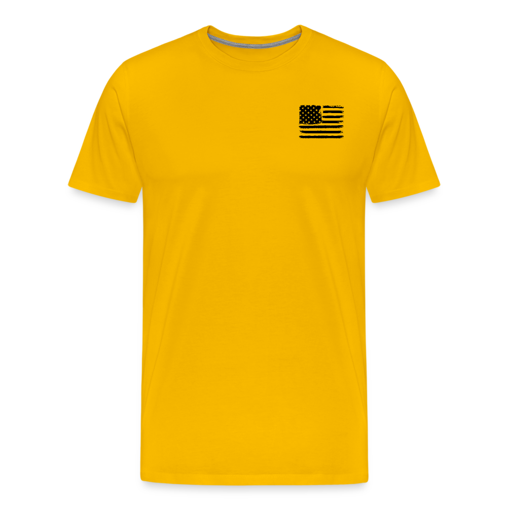 Men's Disaster Shirt - sun yellow