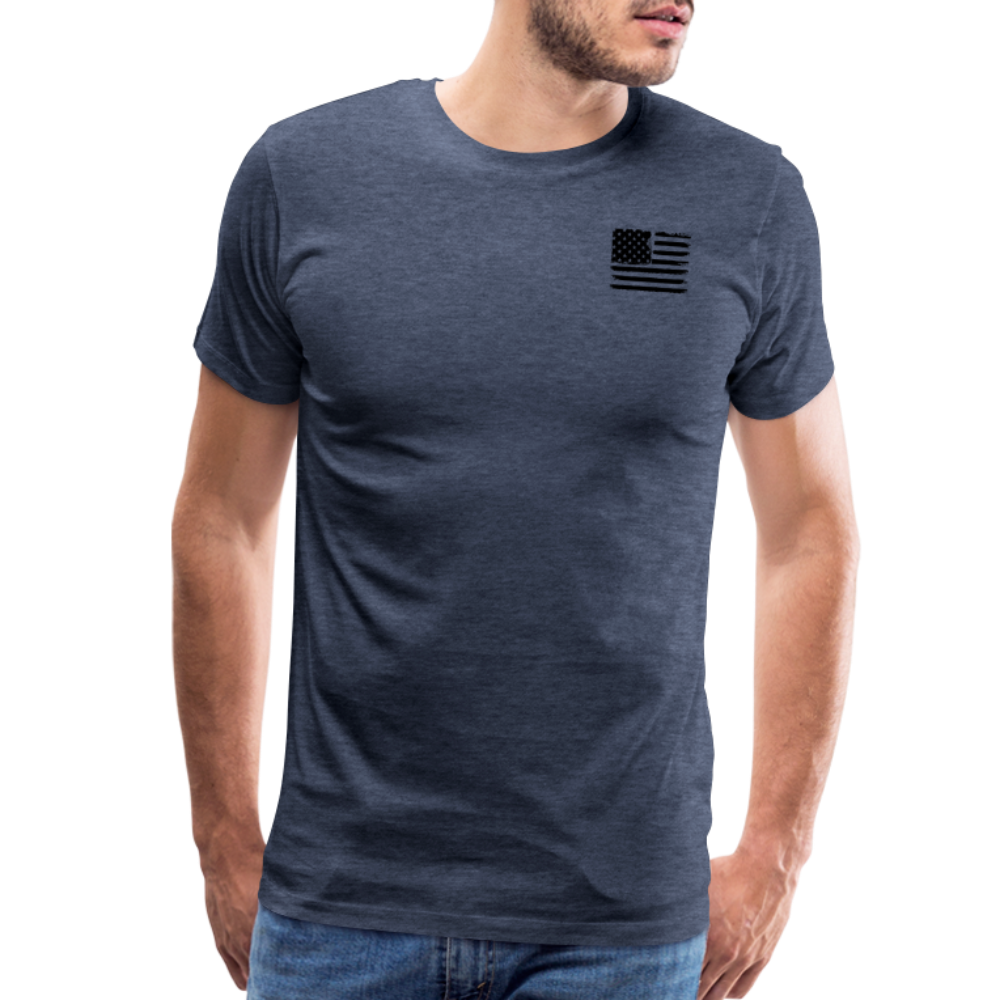 Men's Disaster Shirt - heather blue