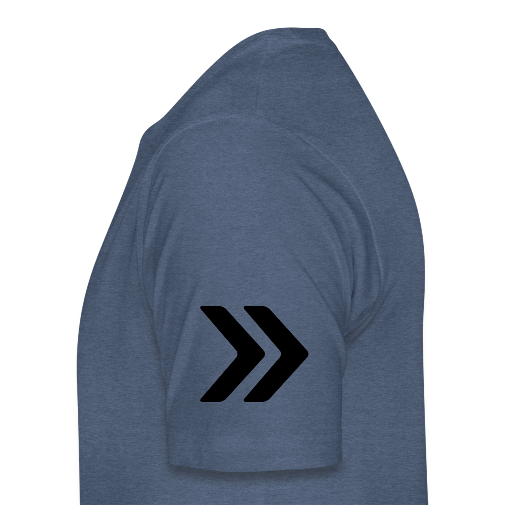 Men's Disaster Shirt - heather blue
