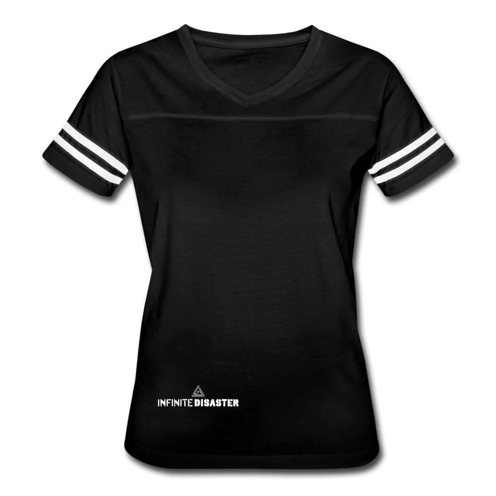Woman's Infinite anchor shirt - black/white