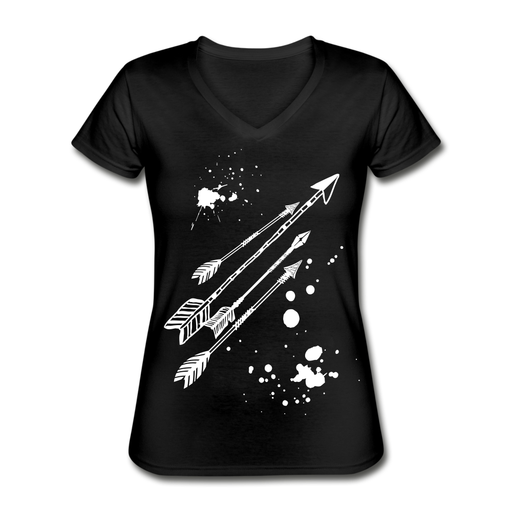 Woman's Arrow Shirt - black
