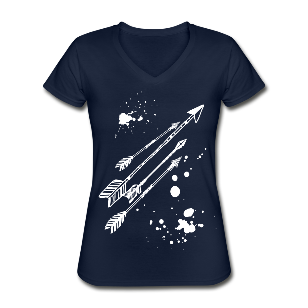 Woman's Arrow Shirt - navy